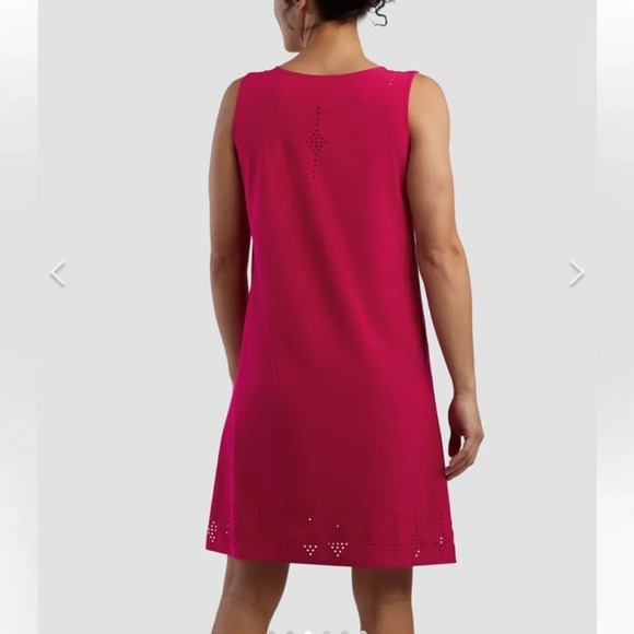 Tittle Nine Unconventional Sleeveless Dress QUICK-DRY UPF 50+ XS 2 Orange - Picture 3 of 11